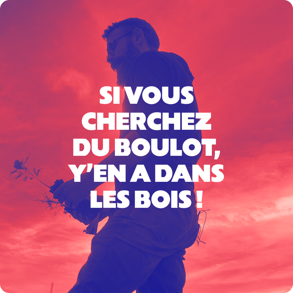 Enfin un travail qui envoie du bois !